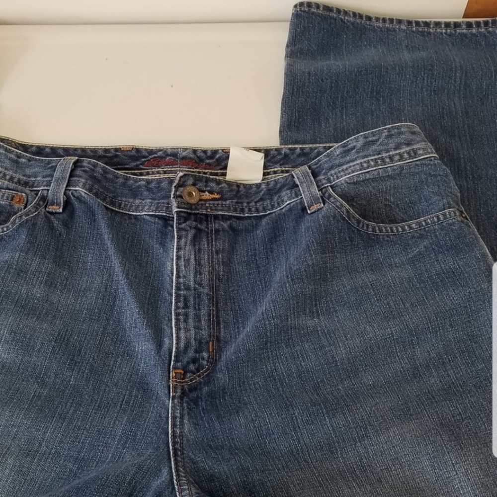 Vintage Eddie Bauer 16 High Rise Denim Mom Jeans